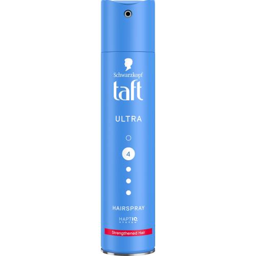 Schwarzkopf Taft Ultra Hairspray for Strengthened Hair Λακ για Ενδυναμωμένα & Ανθεκτικά Μαλλιά με Κράτημα Μεγάλης Διάρκειας 250ml